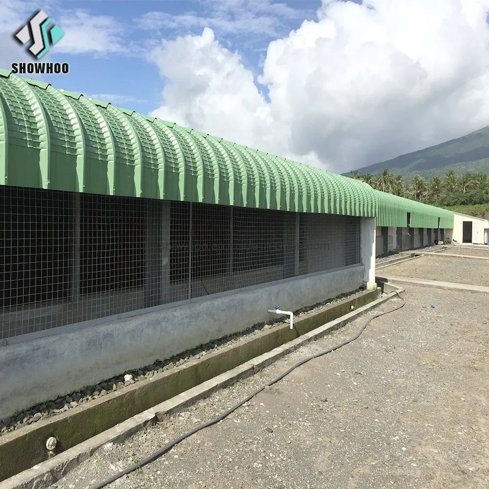 China Cheap Prefab Poultry Farming Prefabricated Industrial Chicken House Africa