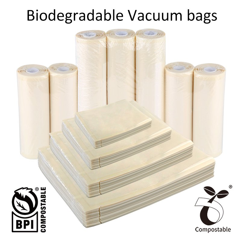Straight Channel Design Vacuum Sealer Pouches and Rolls with Lgfb, FDA
