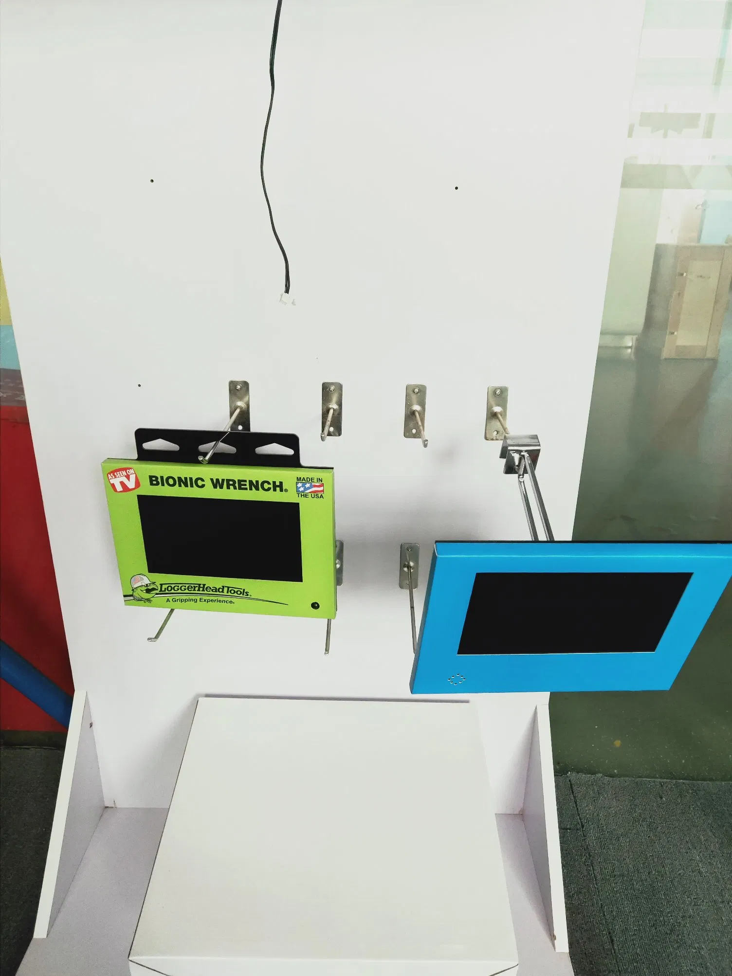 7inch Video Screen with Motion Sensor for Cardboard Display Counter Top