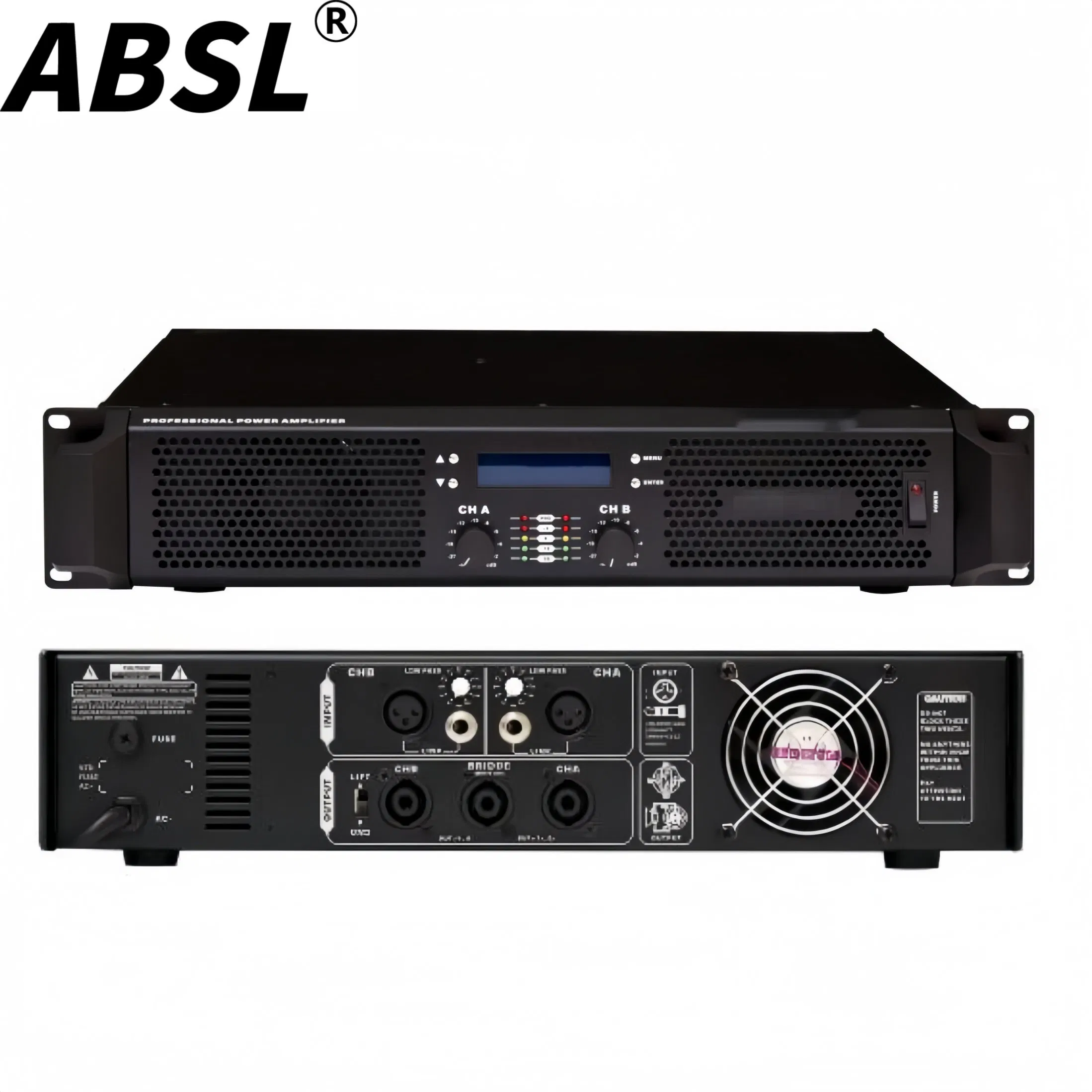 Профессиональный усилитель мощности Class-H 2x410W