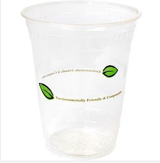 Hot Sale Environmental Protection Eco Friendly PLA Cup with Lids Wholesale