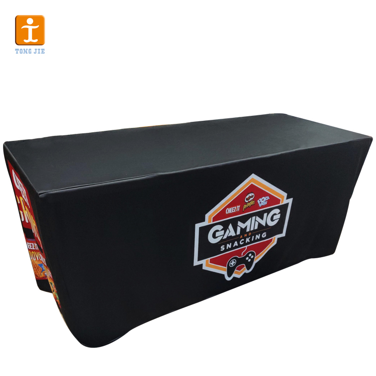 Waterproof Custom Heat Transfer Printing Table Cloth for Advertising