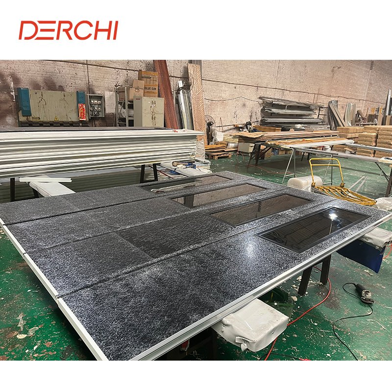 China Supplier Customized Modern Design Automated Galvanized Steel Overhead Insulated Sectional Garage Door