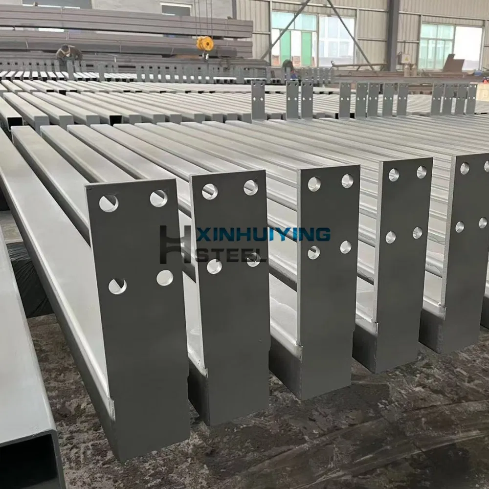 Fabricated Steel Post Square Tube for Heavy Duty Support Customizable Sizes
