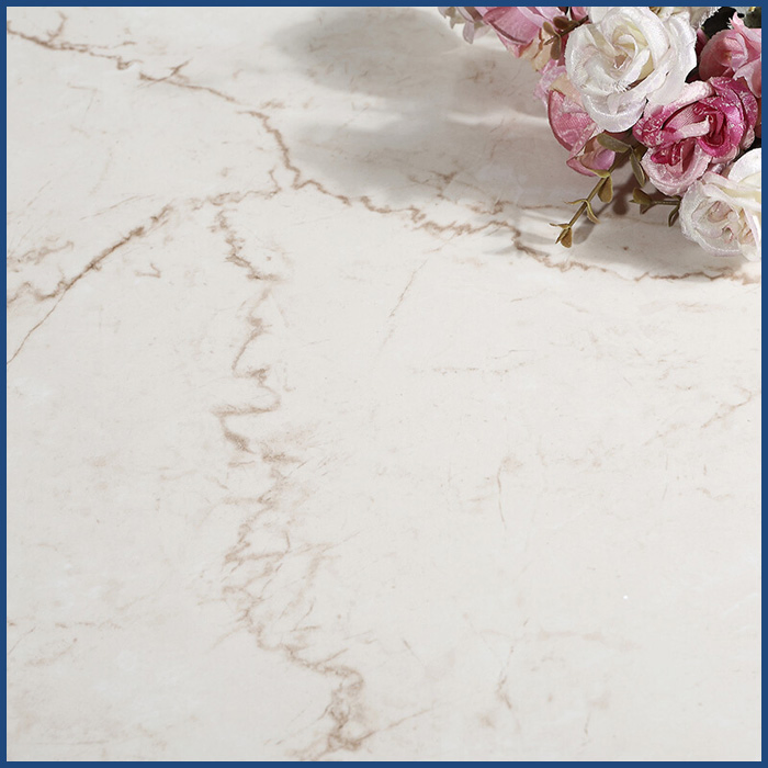 China Factory Price Outlet 600X600 White Marble Polished Porcelain Floor Tile