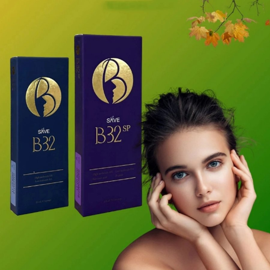 Save B32 Sp High Low Molecule Ha Hyaluronic Acid Succinic Acid Skin Booster