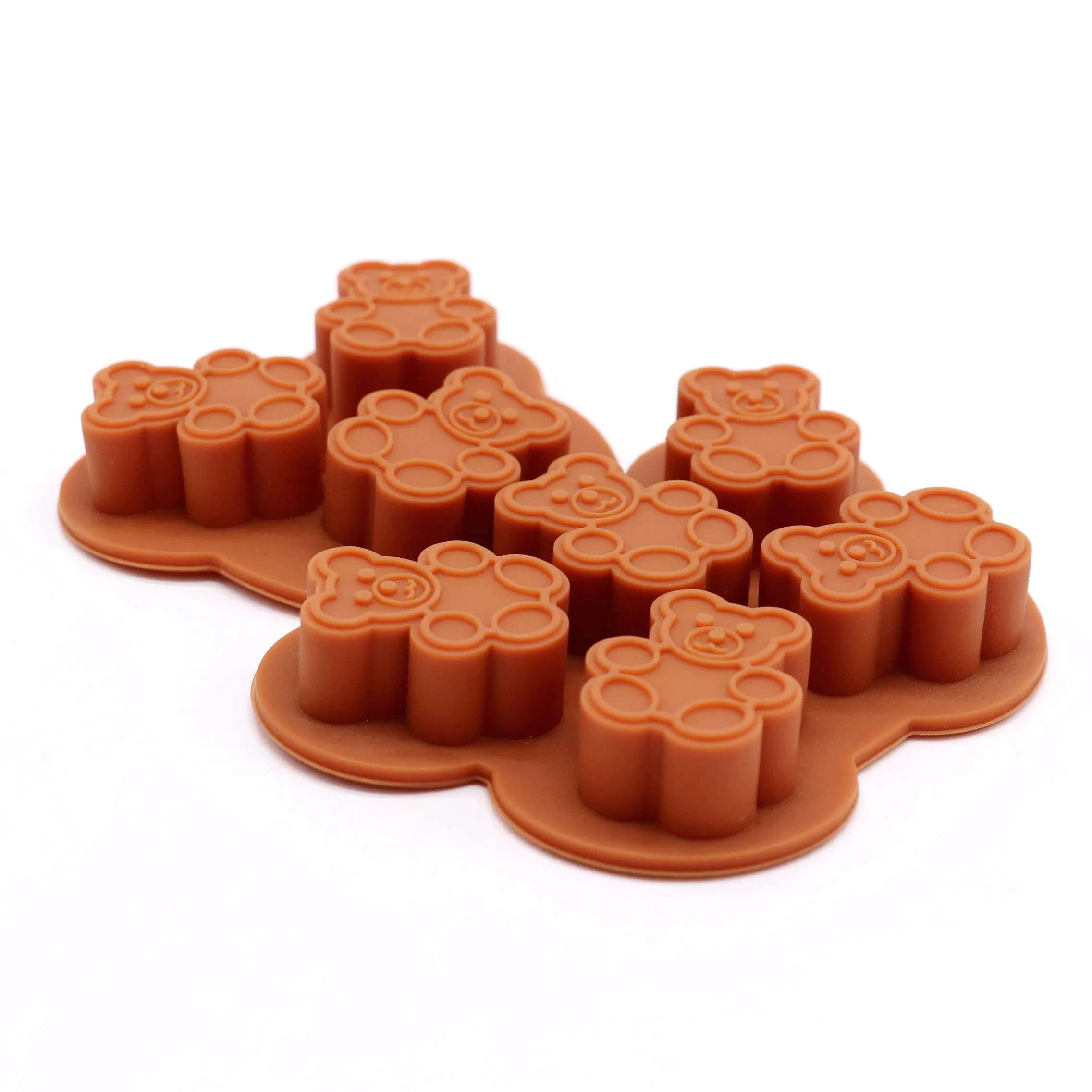 Bear Cookie Silicone Baking Molds for Cake, Soap, Bread, Chocolate, Muffin, Brownie