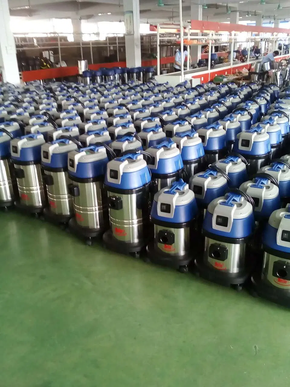 80L, 2000W Stainless Steel Wet and Dry Vacuum Cleaner with Luxury Base