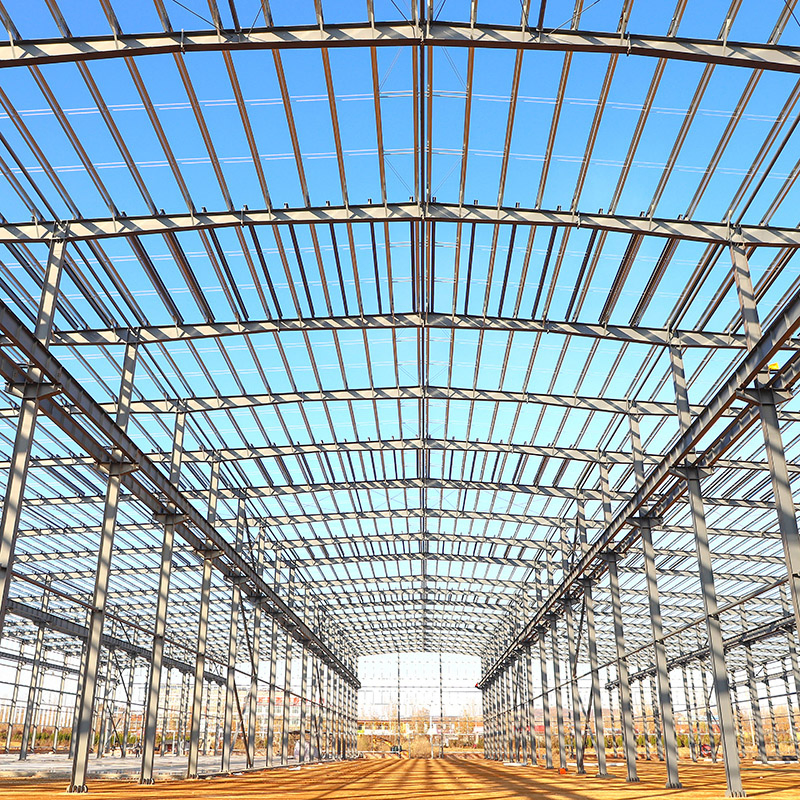Prefabricated Building Structure Steel Frame Warehouse Workshop Apartment