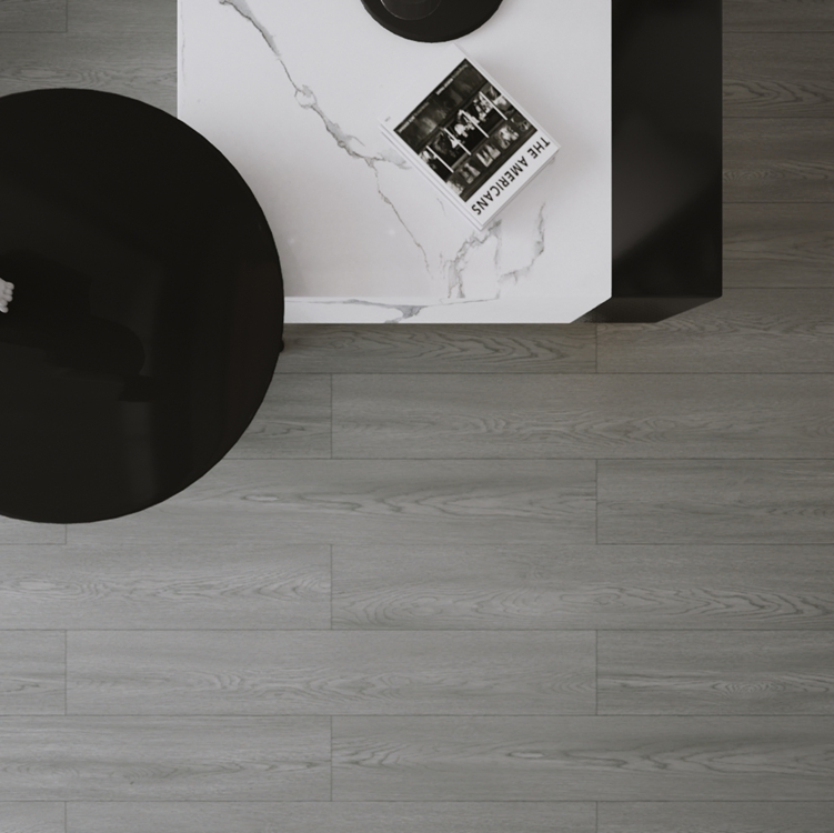 German Parquet 18 mm Rustic Chevron 4V Groove Click Floating Wood Flooring Boards in Stockholm