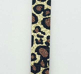 Custom Leopard Print Nail File Kit for Women Nail Clipper Set with Nail Buffe Files