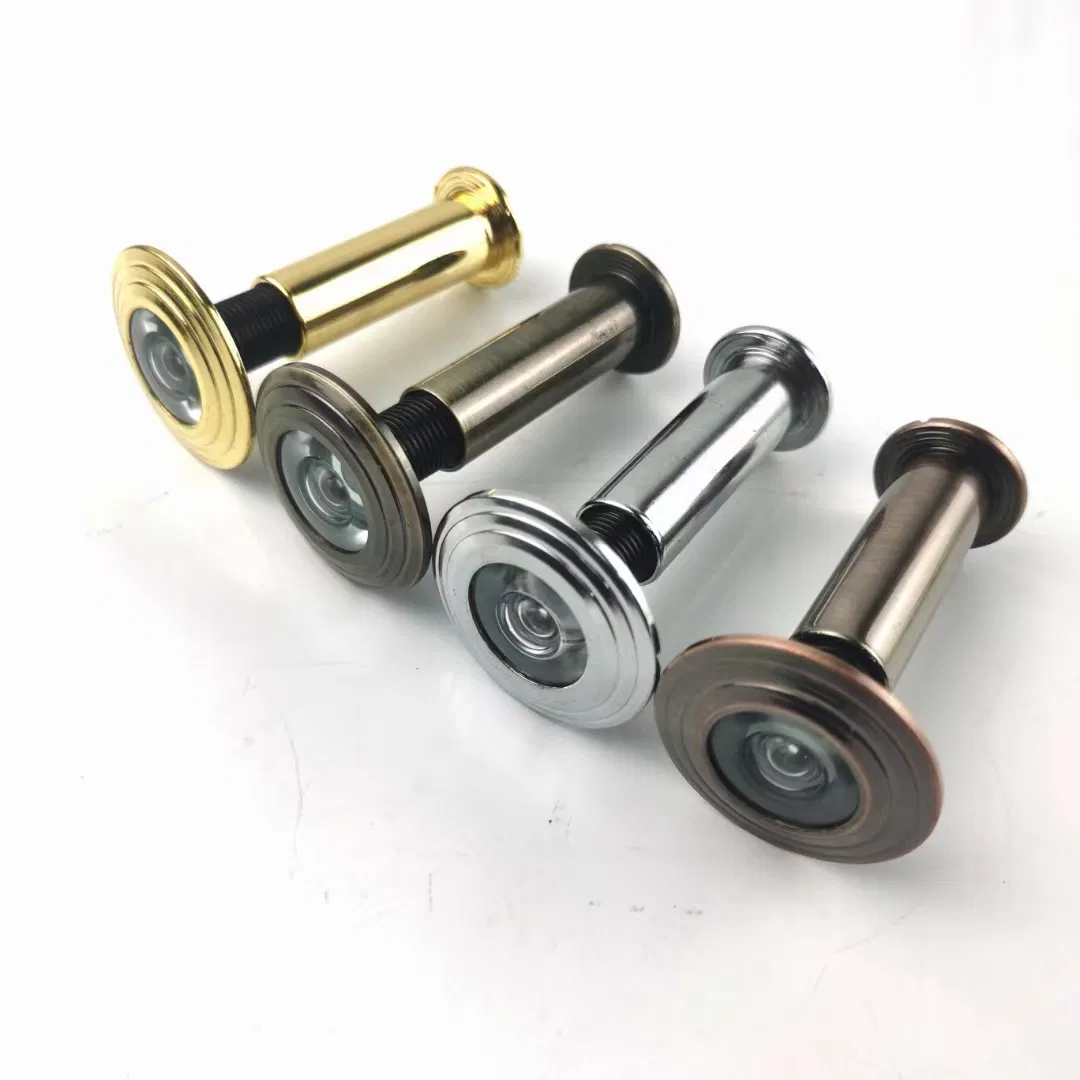 Zinc Alloy Material with 4 Pieces Glass Lens Door Viewer with Cover