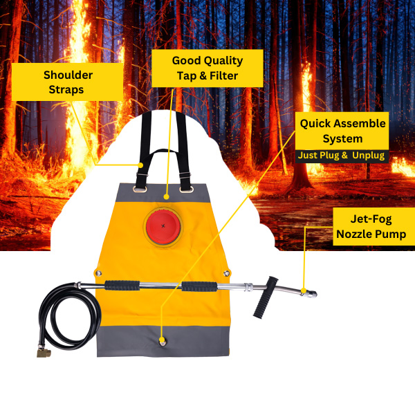 China Supply Foldable Water Mist 20L Fire Fighting Backpack Sprayer