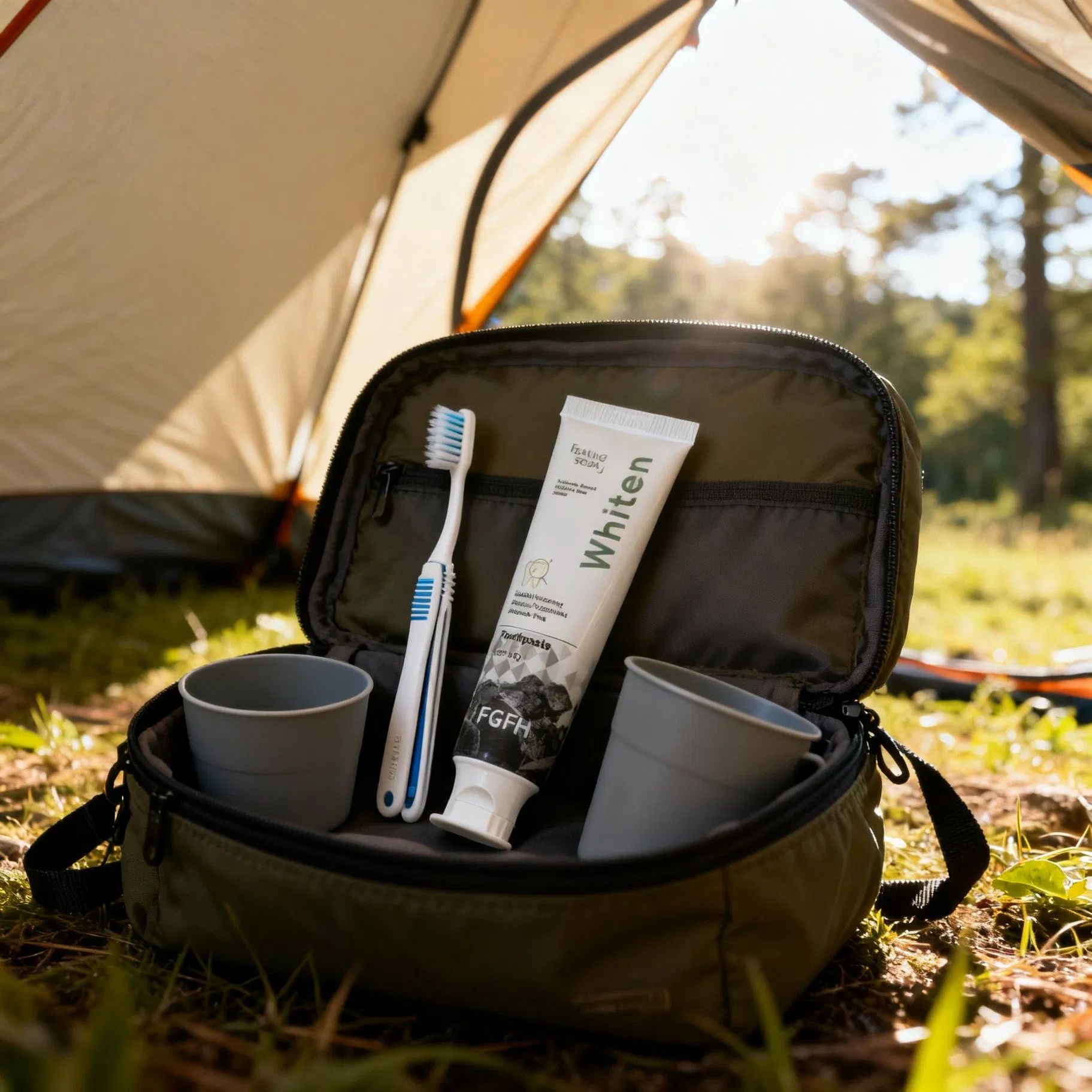 Отбеливающая зубная паста FGFH без фтора