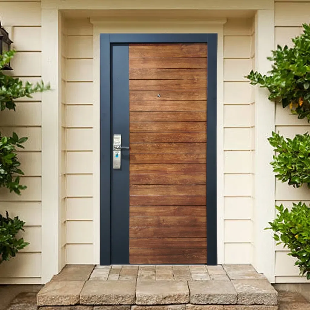 Morden Steel Door Entrance Exterior Door for Houses