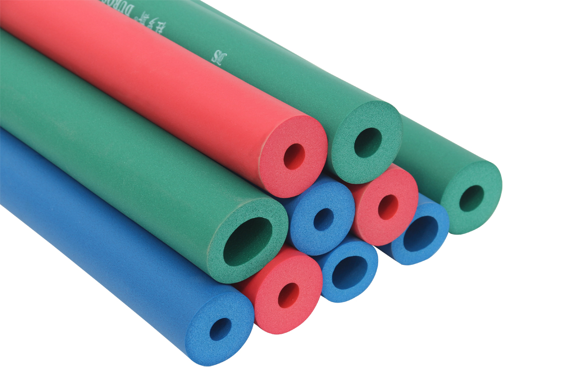 Toplon Color Insulation Material Air Duct Insulated Foam Tube