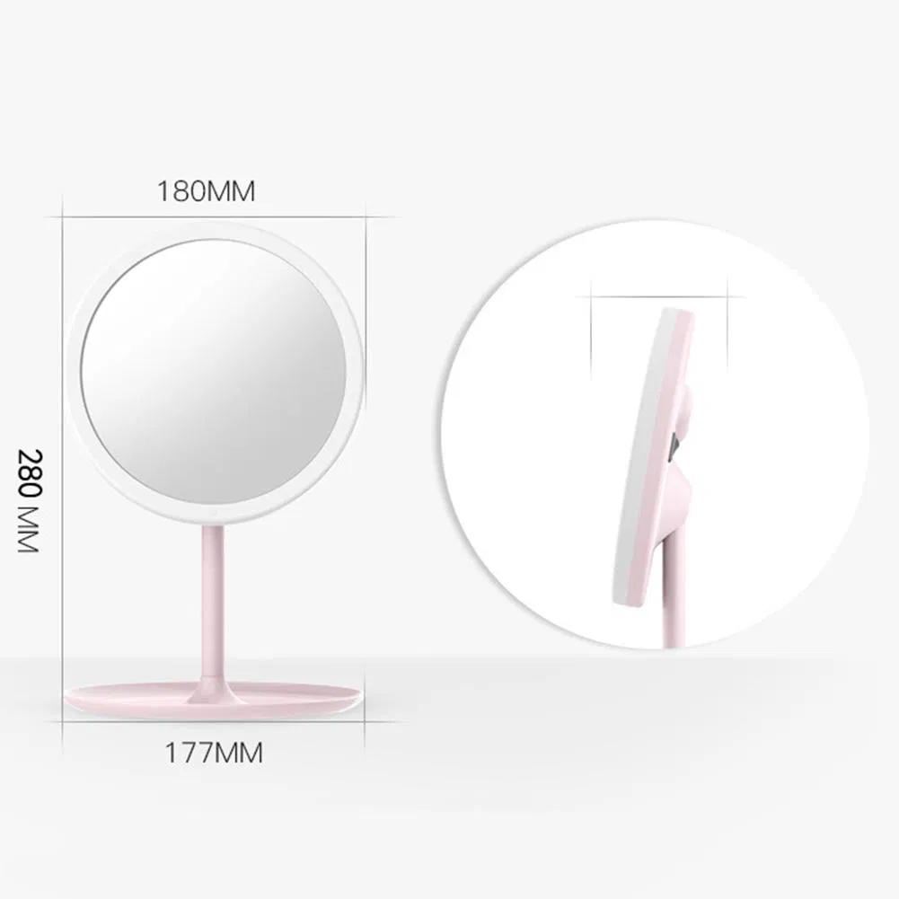 White Pink Beauty Table Touch Smart Makeup Bathroom LED Guangdong Mirror