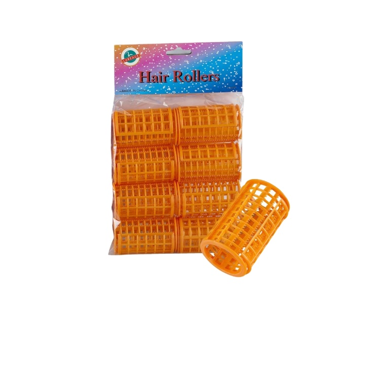 8PCS Foam Plastic Hair Rollers