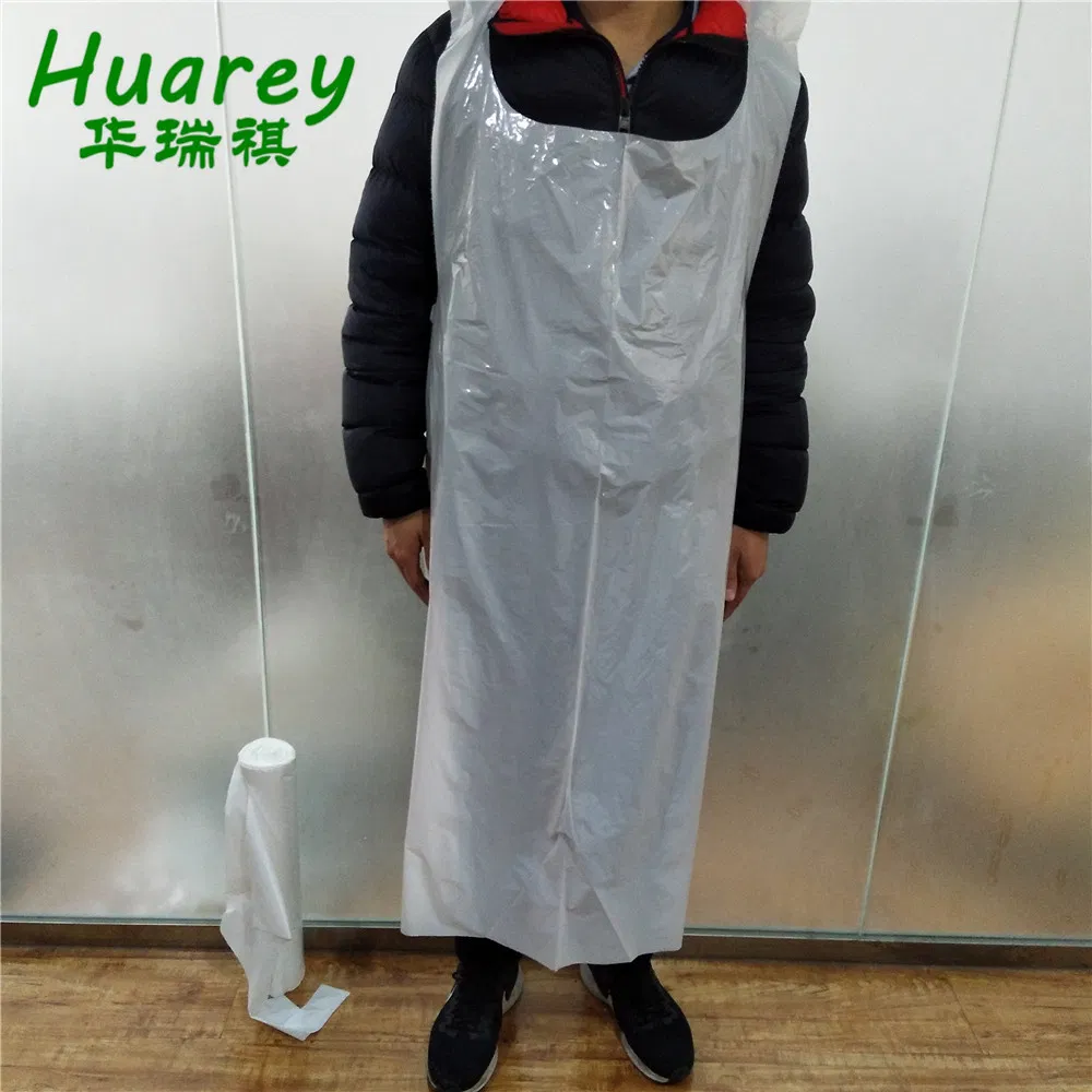 Premium Transparent Disposable Plastic Aprons for Restaurant Chefs