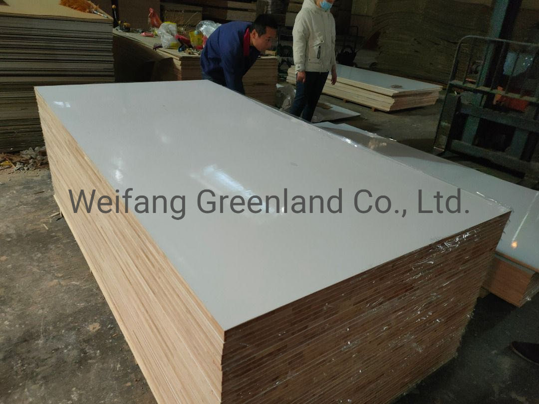 17mm, 18mm White Polyester Finished Block Board