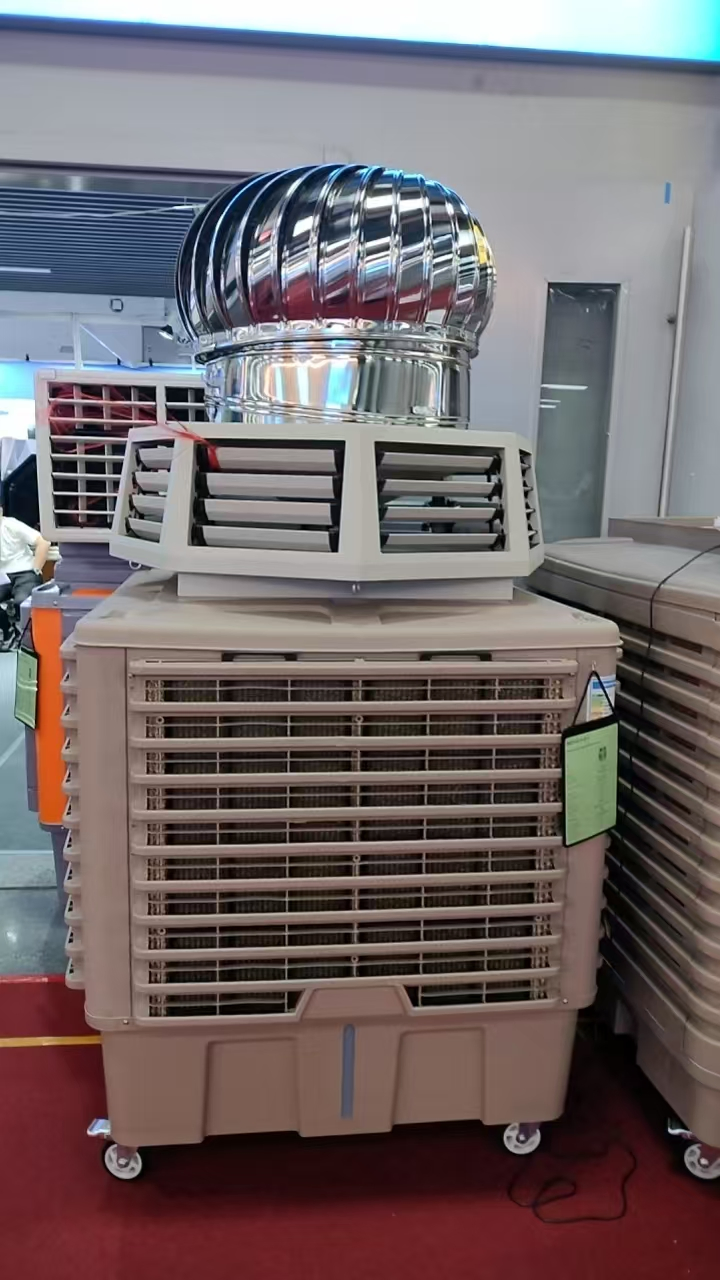 18000 CMH China Rechargeable Air Cooler Fan Evaporator