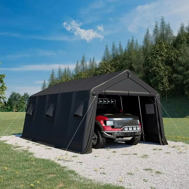 11FT X 20FT Shelter Outdoor Carport Portable Garage