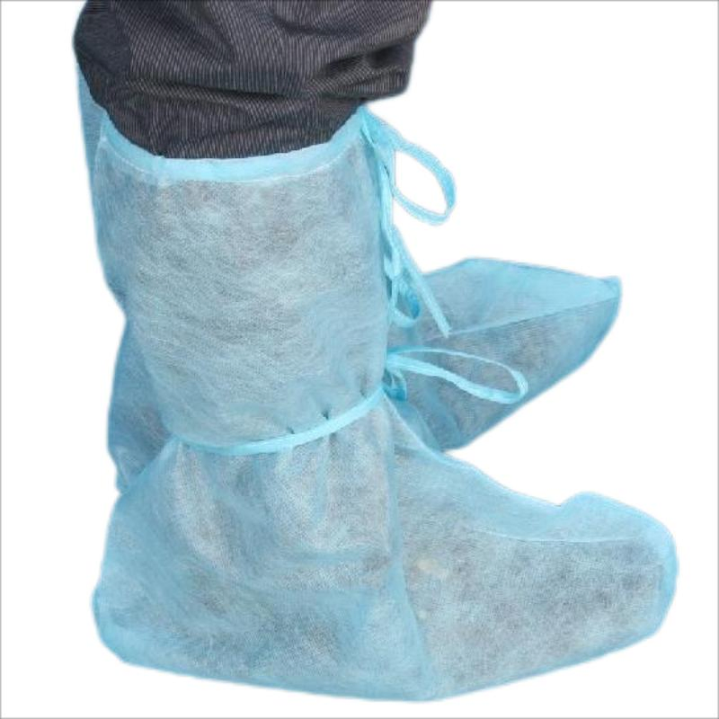 Disposable Shoe Covers Non-Slip Boot Covers for Hospital Cleanroom Home Use