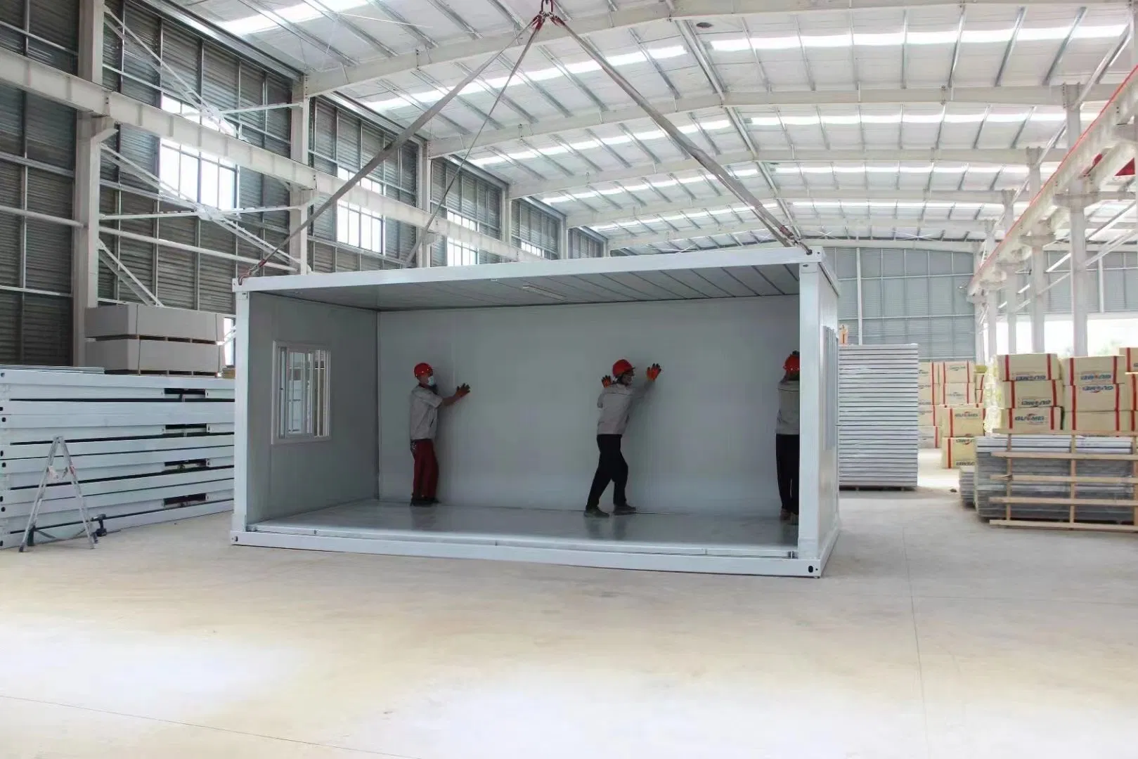 China Cheap Prefab 20FT 40FT Foldable Modular Luxury Living Flat Pack Prefabricated Folding Container House for Sale