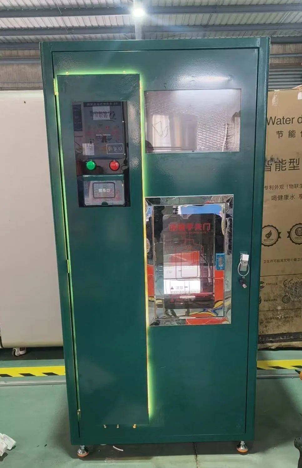 Water Treatment Equipment Bottle Filtration Reverse Osmosis Pure Drinking Water Vending Machine for ATM Cold Water Dispenser Station