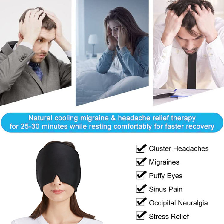 Best Selling Products 2024 Custom Color Logo Headahce Hat Migraine Relief Cap