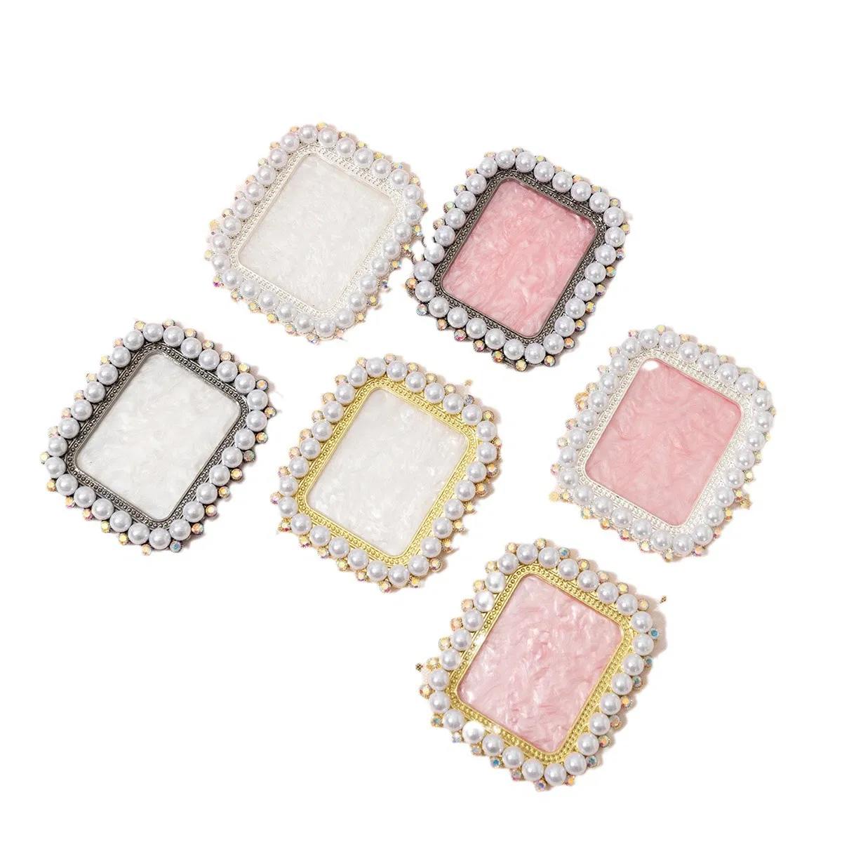 New Tips Display Bow Pearl Nail Color Painting Solid Gel Nail Palette