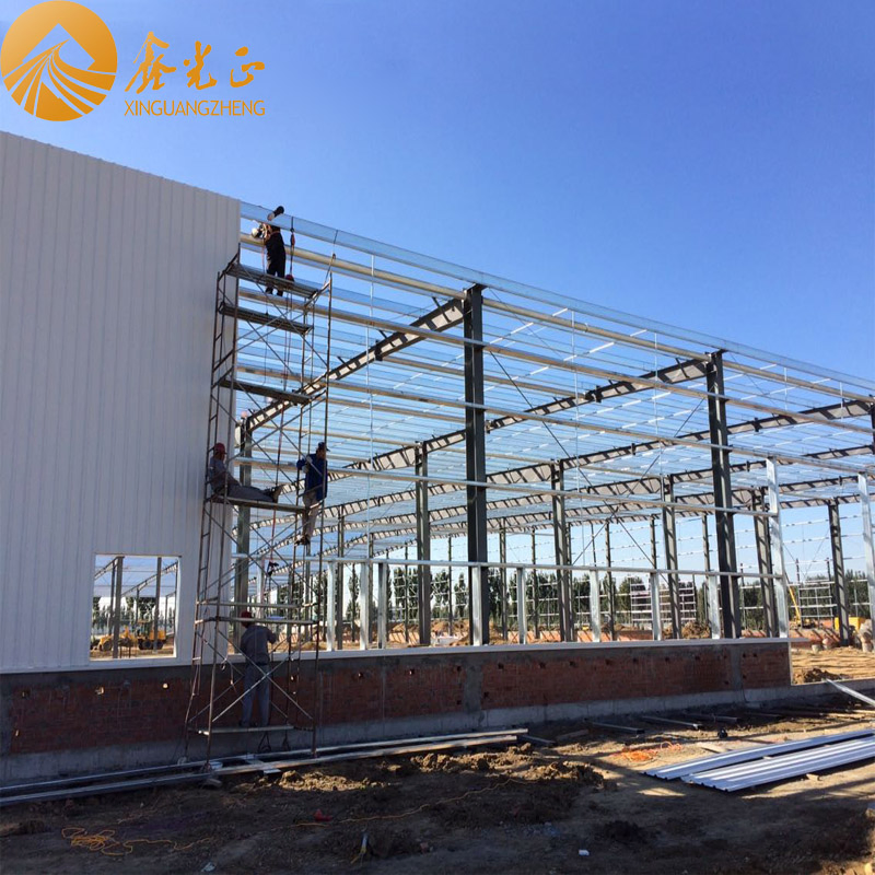 China Factory Supply Engineered Prefabricated Customized Building Industrial Steel Structural Frame Warehouse