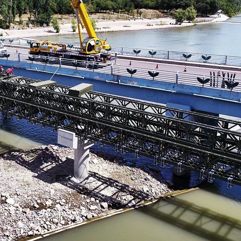 Durable Steel Suspension Bridge for Reliable Transportation Solutions
