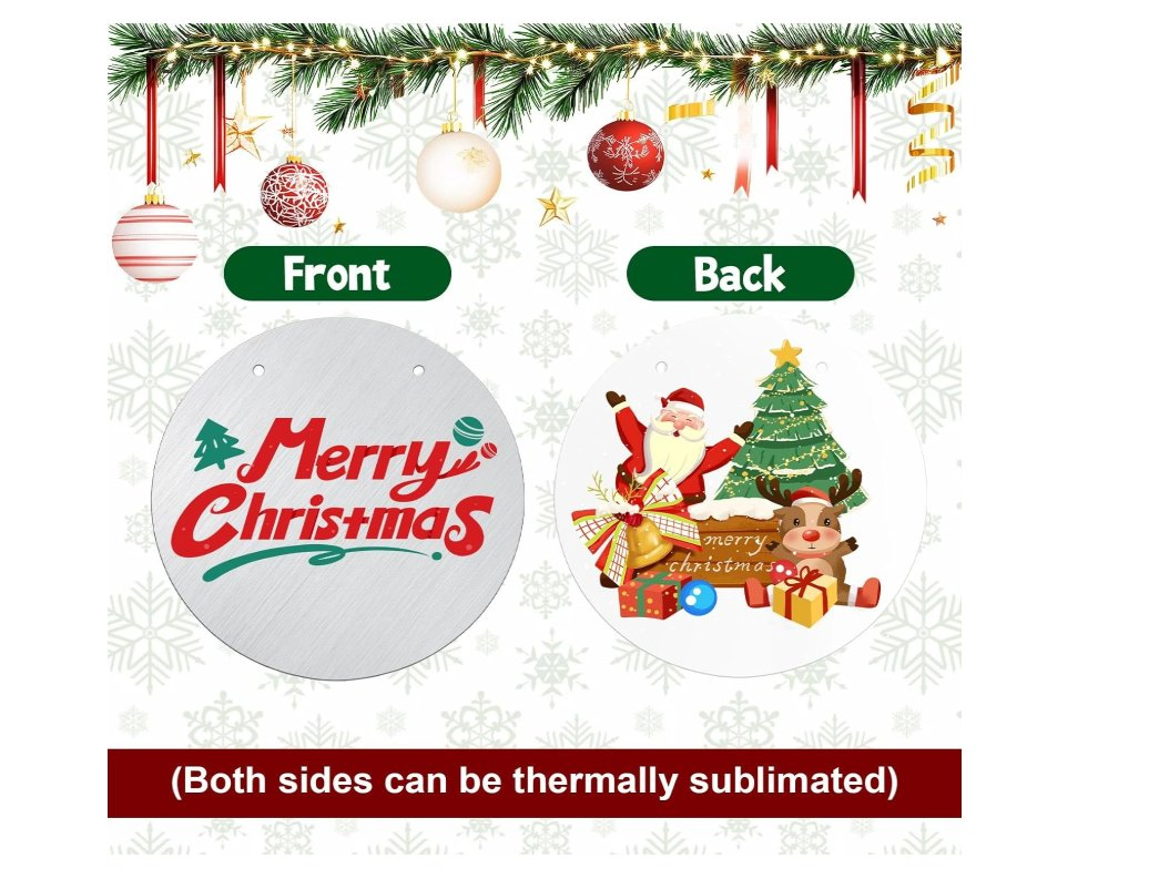 Заготовки для сублимации, круглые дверные подвески