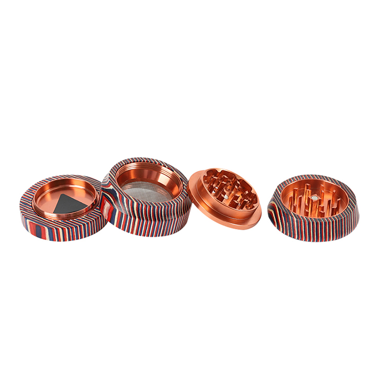 Smoking Accessories 63mm Dry Wood Herb Grinder for Tobacco and Kitchen