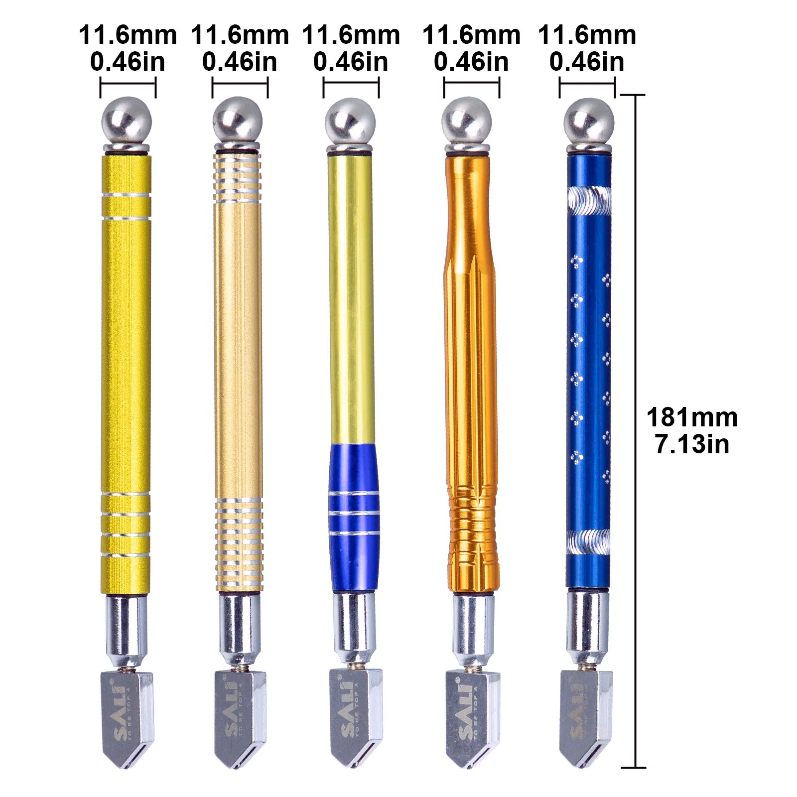 Sali 181mm Metal with Cemented Carbide Blade Glass Cutter