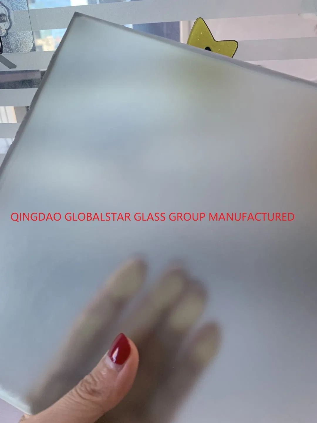 China Manufactured 8mm10mm 12mm Flat Tempered Frosted Acid Etched Satin Decoratice Building Glass