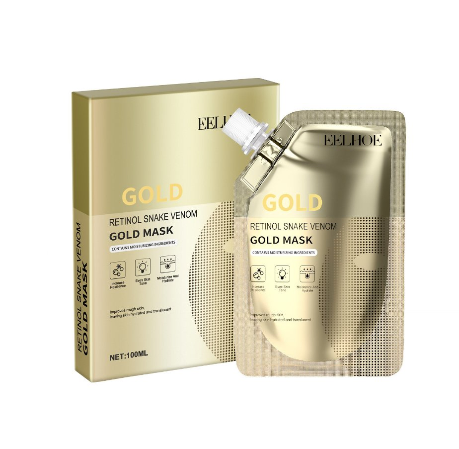 Online Wholesale Ready to Ship 24K Gold Retinol Snake Venom Facial Masks Moisturizing Facial Clay Mask Skin Care Face Mask
