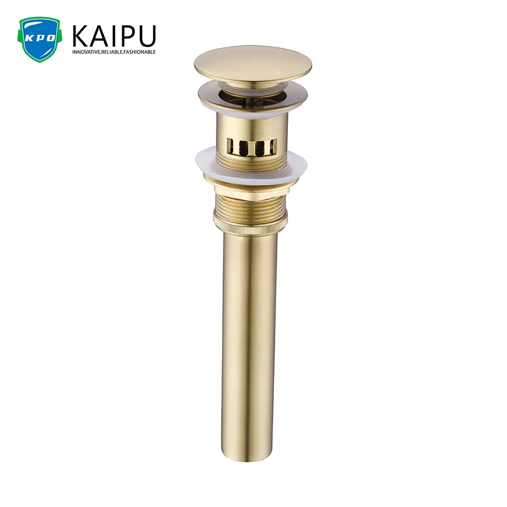 Слив для раковины с нажимным механизмом, латунь