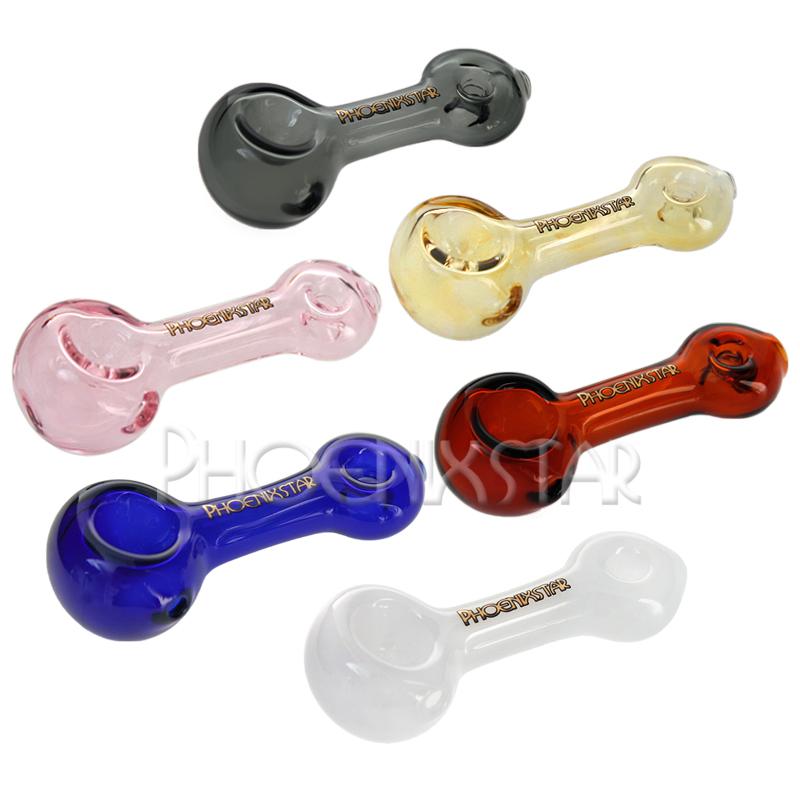 New Phoenix Hand Pipe Glass Smoking Tobacco Oil Burner Water Pipe Smoking Accessories Factory