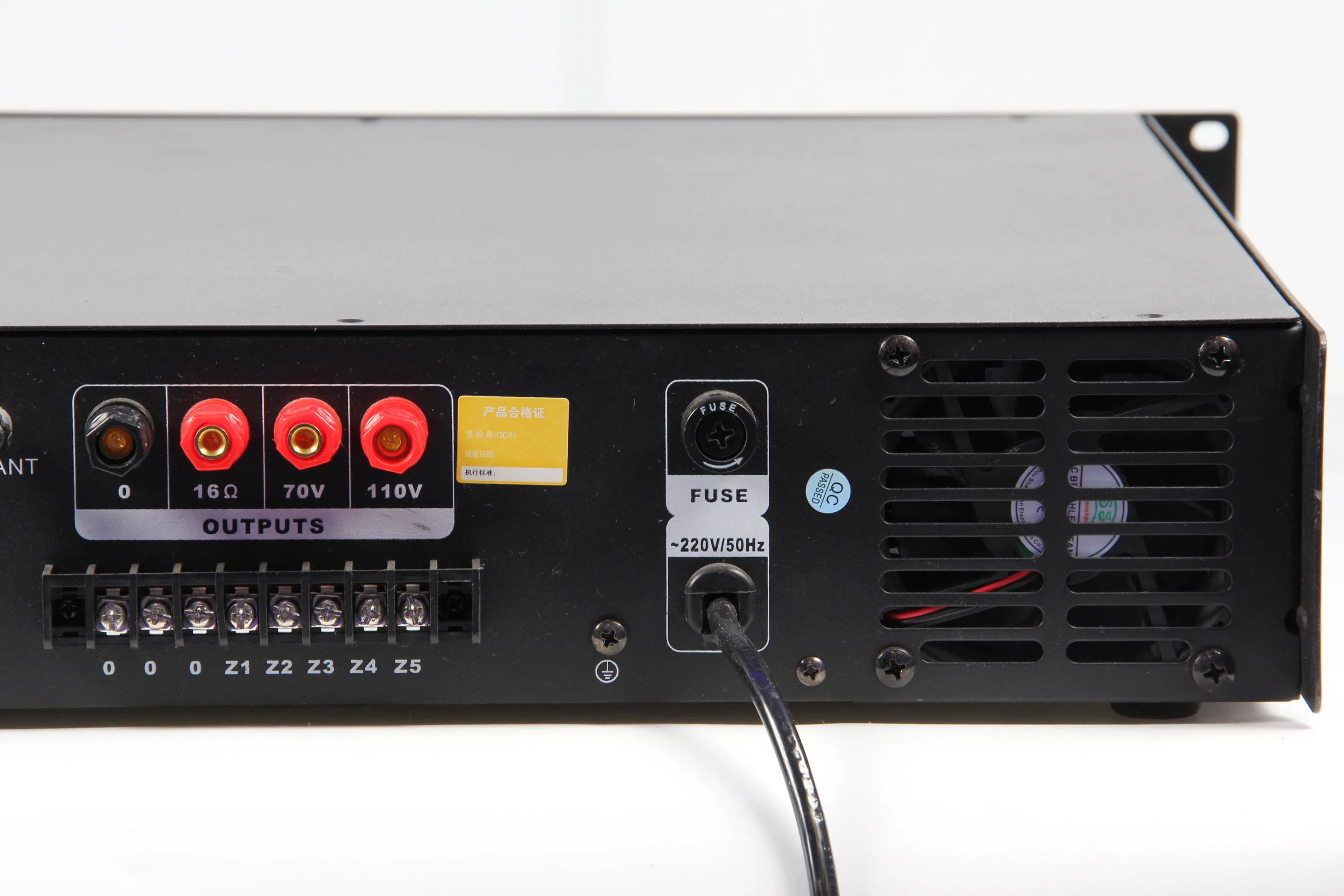 Профессиональный усилитель мощности PA 250W с FM-радио