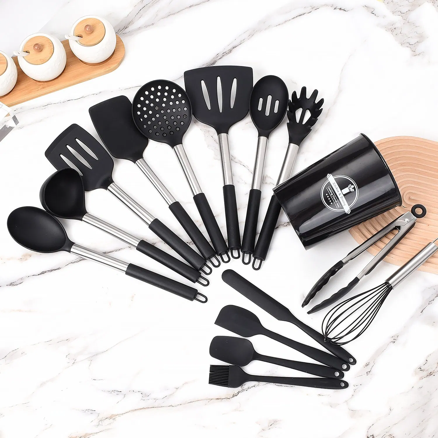 Silicone Kitchenware Baking Accessories Set with Muffin Cups Silicon Kitchenware