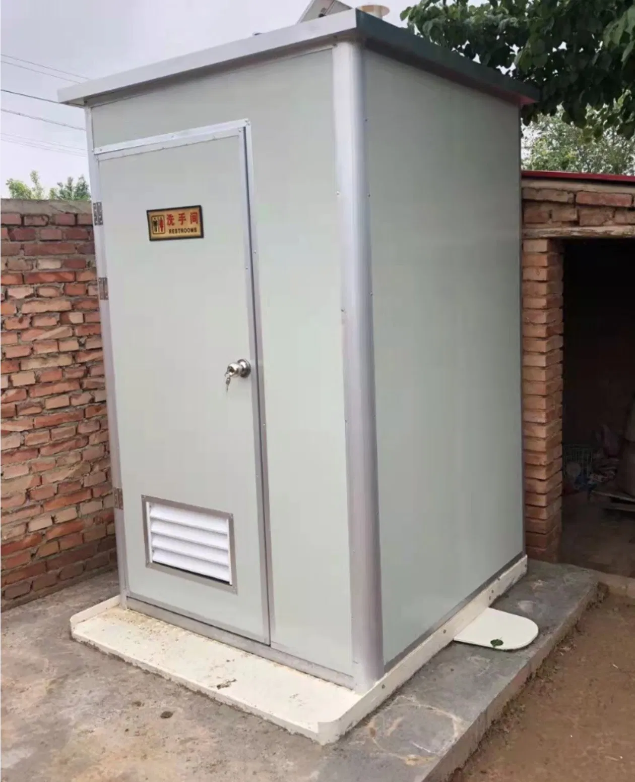Alumin 50mm Sandwich Panel Portable Toilet