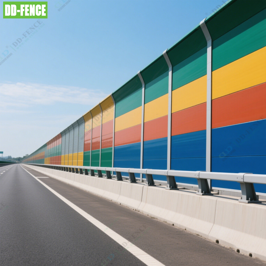Noise Barrier Manufacturer Highway Railway Noise Barrier for Highway Sound Barrier