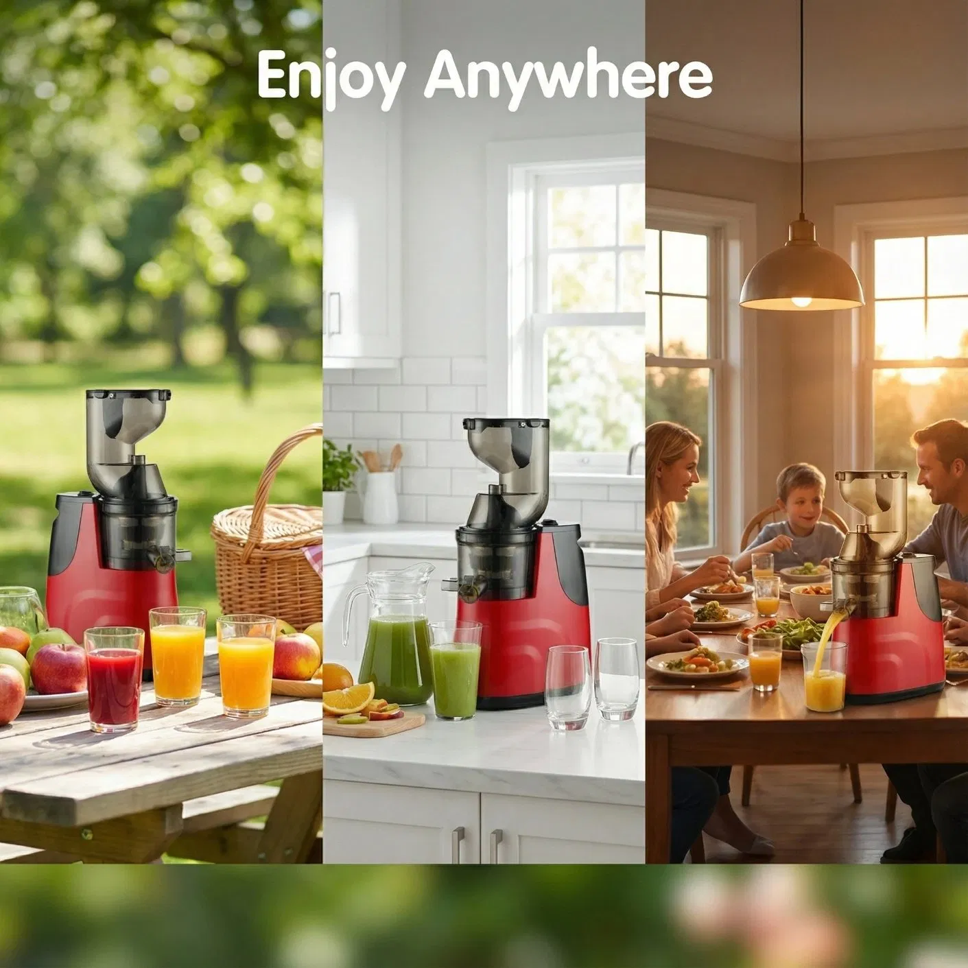 Slow Juicer with High Nutrient Retention for Fresh Juices Easy to Clean