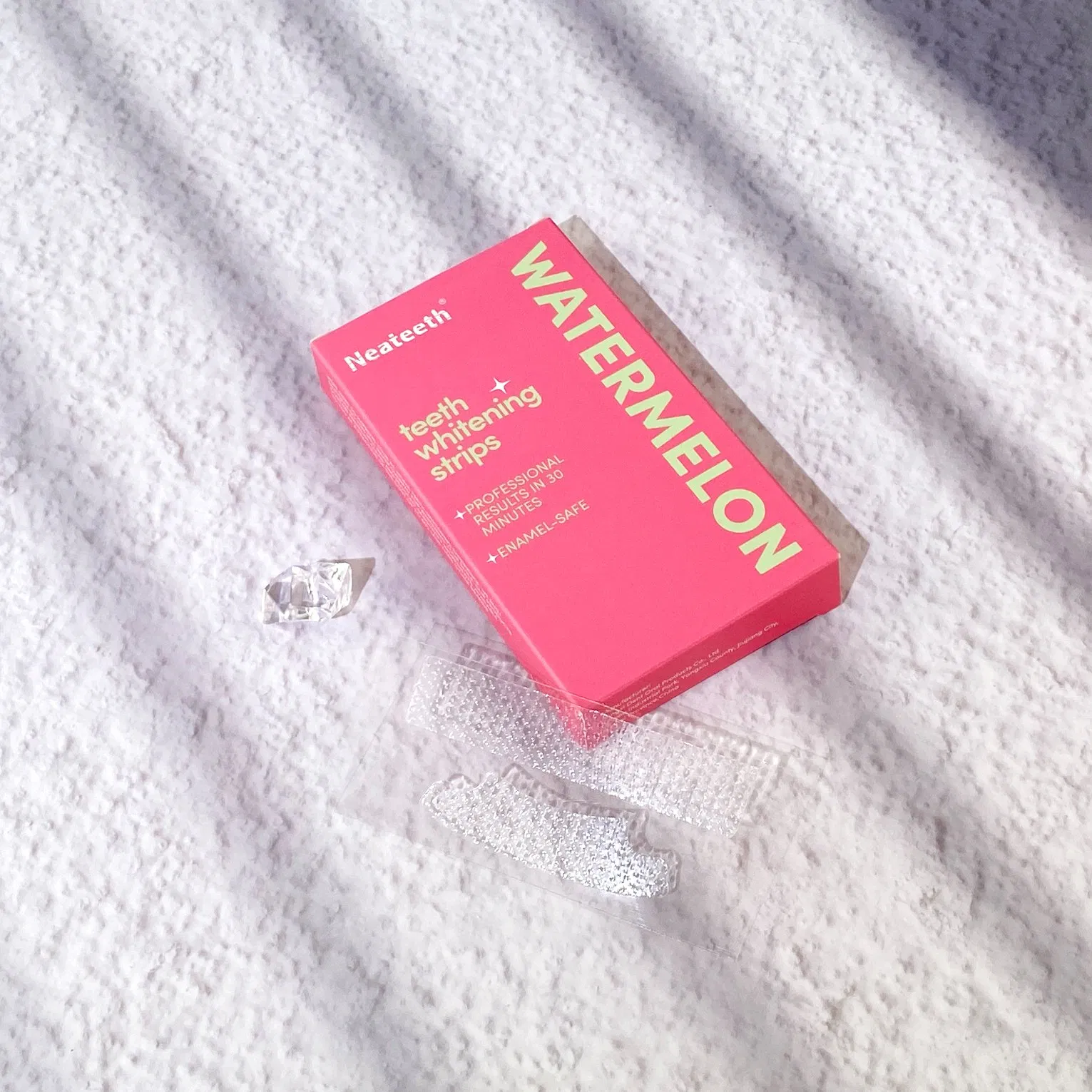 Fast Whiten Tooth 7 Treatment OEM Peroxide Free Fruity Teeth Whitening Strips