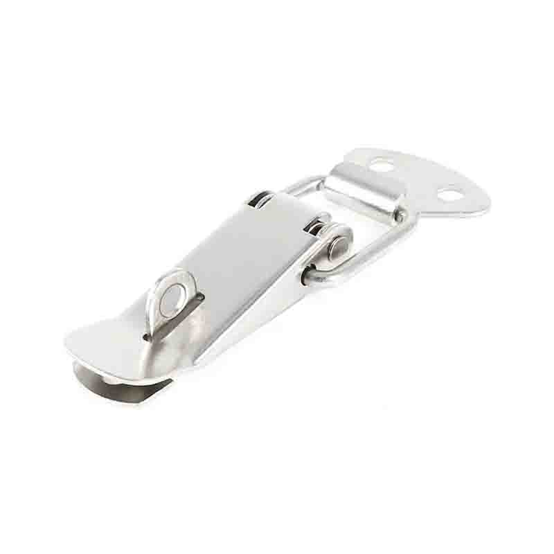 Stainless Steel Spring Loaded Self Locking Fasten Loop Toggle Draw Latch