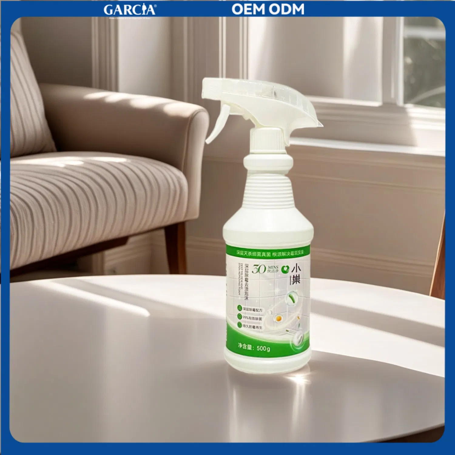 High-Efficiency Mold Removing Spray for Powerful Stain Cleaning Action