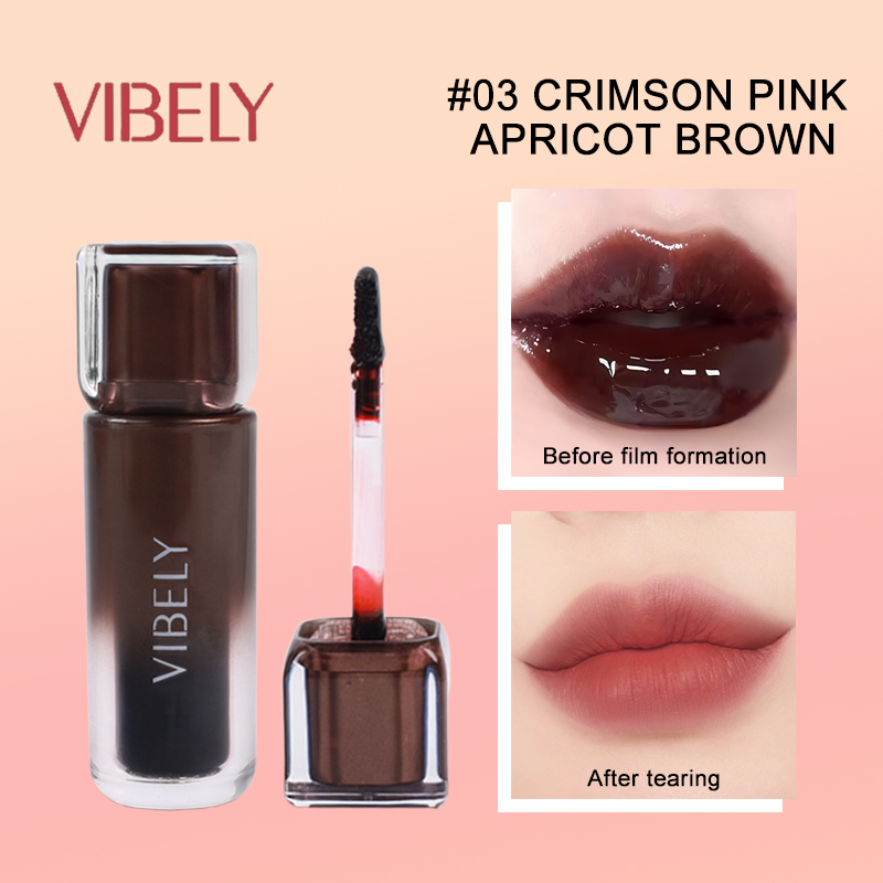 OEM Tear-off Matte Lip Stain Peel-off Liquid Lipstick No Fading Lip Gloss