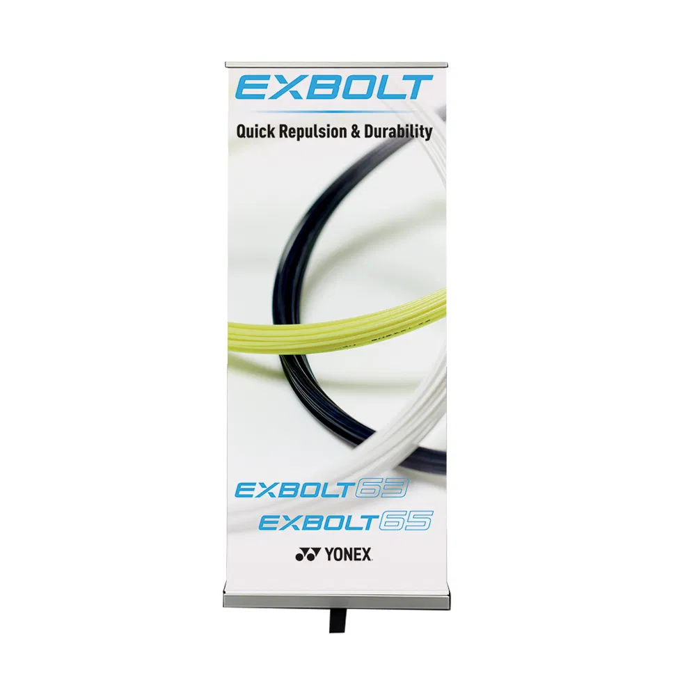 High Quality Portable Aluminum Frame Roll up Banner Custom Design with Logo for Advertising